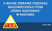 X WALNE ZEBRANIE ODDZIAŁU MAZOWIECKIEGO PTSM 